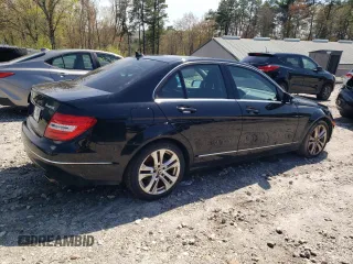 2012 Mercedes-Benz C-Class C 300 Sport with VIN WDDGF8BB7CA654122, listed as a Copart auction lot 54969875 with 163,242 mi miles and Clean Title. Bid and sale history available at carsss.com. Image 3.