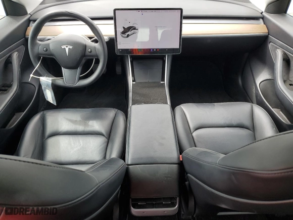 2020 Tesla Model 3 Standard Range Plus with VIN 5YJ3E1EA8LF800072, listed as a Copart auction lot 48168325 with 91,439 mi miles and Salvage Title. Bid and sale history available at carsss.com. Image 8.