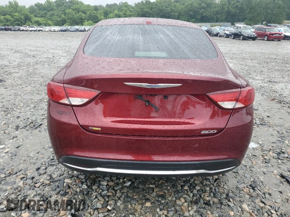 2015 Chrysler 200 Limited with VIN 1C3CCCAB8FN743396, listed as a Copart auction lot 58842815 with 59,714 mi miles and Salvage title. Bid and sale history available at DreamBid. Image 6.