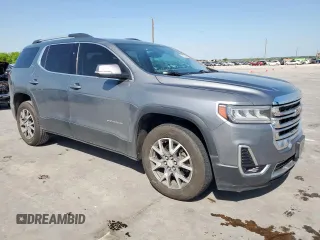 2020 GMC Acadia SLT with VIN 1GKKNMLS8LZ198782, listed as a Copart auction lot 52695665 with 118,218 mi miles and Salvage title. Bid and sale history available at DreamBid. Image 4.