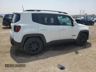 2020 Jeep Renegade Latitude with VIN ZACNJABB2LPL25025, listed as a Copart auction lot 59745345 with 76,988 mi miles and Non repairable. Bid and sale history available at DreamBid. Image 3.