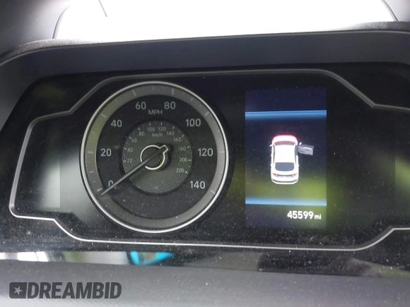 2020 Hyundai Ioniq Blue z VIN KMHC65LC5LU228888, wystawiony jako IAAI lot #41921248 z przebiegiem 45 599 mil mil oraz . Historia ofert i sprzedaży dostępna na DreamBid. Obrazek 7.