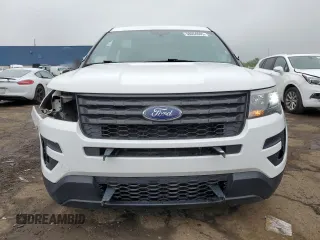 2018 Ford Police Interceptor Utility z VIN 1FM5K8AR8JGC95414, wystawiony jako Copart lot #58064665 z przebiegiem 120 873 mil mil oraz Czysty tytuł • Clean title. Historia ofert i sprzedaży dostępna na DreamBid. Obrazek 5.