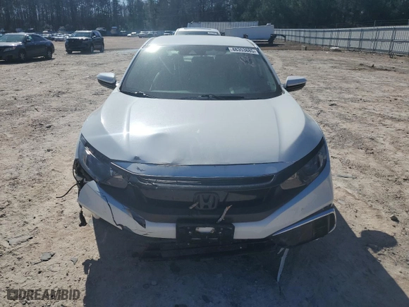 2019 Honda Civic Sedan LX with VIN 2HGFC2F60KH562263, listed as a Copart auction lot 48353885 with 27,880 mi miles and Salvage Title. Bid and sale history available at carsss.com. Image 5.