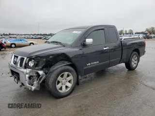 2007 Nissan Titan LE with VIN 1N6BA06A07N213482, listed as a Copart auction lot 51676285 with 184,796 mi miles and Salvage Title. Bid and sale history available at carsss.com. Image 1.