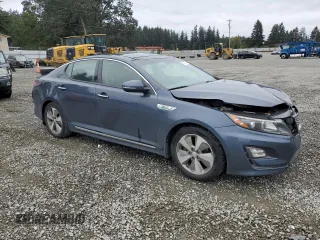 2014 Kia Optima Hybrid EX with VIN KNAGN4AD0E5063891, listed as a Copart auction lot 74816874 with 86,743 mi miles and Salvage Title. Bid and sale history available at carsss.com. Image 4.
