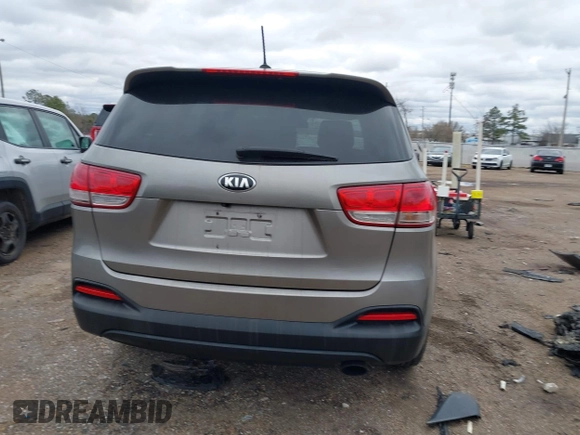 2018 Kia Sorento LX with VIN 5XYPG4A32JG395997, listed as a IAAI auction lot 41718004 with 1 mi miles. Bid and sale history available at carsss.com. Image 16.