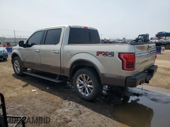 2017 Ford F-150 XL with VIN 1FTEW1EG3HFC88167, listed as a Copart auction lot 57995745 with Not provided miles and Salvage title. Bid and sale history available at DreamBid. Image 2.