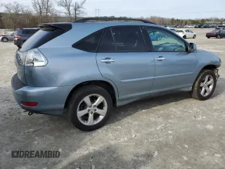 2008 Lexus RX with VIN 2T2HK31UX8C059750, listed as a Copart auction lot 41822825 with 186,805 mi miles and Salvage Title. Bid and sale history available at carsss.com. Image 3.