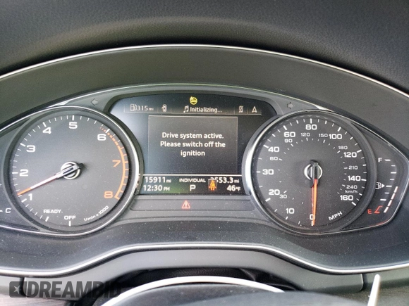 2023 Audi Q5 Premium with VIN WA1ABAFY3P2083773, listed as a Copart auction lot 43613525 with 15,911 mi miles and Salvage Title. Bid and sale history available at carsss.com. Image 9.