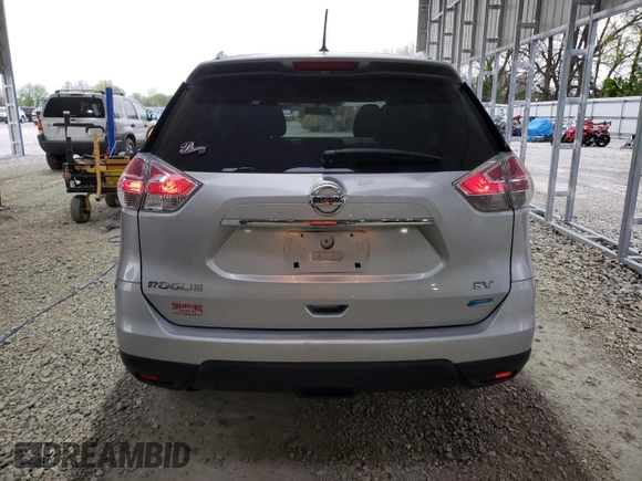 2014 Nissan Rogue SV with VIN 5N1AT2MT6EC759183, listed as a Copart auction lot 52629215 with 172,010 mi miles and Salvage Title. Bid and sale history available at DreamBid. Image 6.