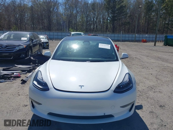2023 Tesla Model 3 with VIN 5YJ3E1EA7PF592966, listed as a IAAI auction lot 41879794 with 13,423 mi miles and . Bid and sale history available at carsss.com. Image 13.