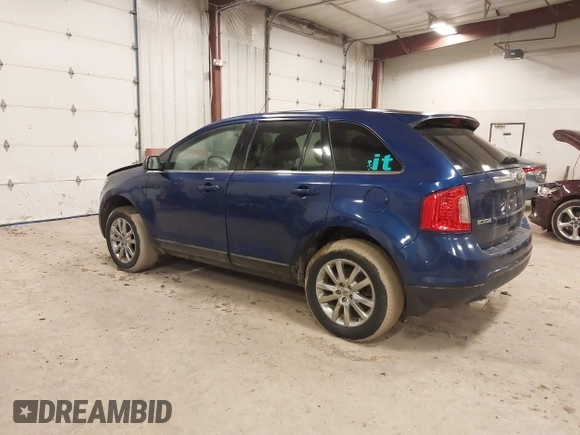 2013 Ford Edge Limited with VIN 2FMDK4KC9DBA52575, listed as a IAAI auction lot 41744647 with 160,678 mi miles. Bid and sale history available at carsss.com. Image 3.