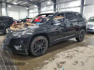 2018 Chevrolet Traverse Premier with VIN 1GNEVJKW1JJ170806, listed as a Copart auction lot 57859285 with Not provided miles and Non repairable. Bid and sale history available at DreamBid. Image 1.