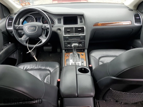 2013 Audi Q7 Premium Plus with VIN WA1LGAFE3DD016266, listed as a Copart auction lot 62180935 with 180,937 mi miles and Clean title. Bid and sale history available at DreamBid. Image 8.