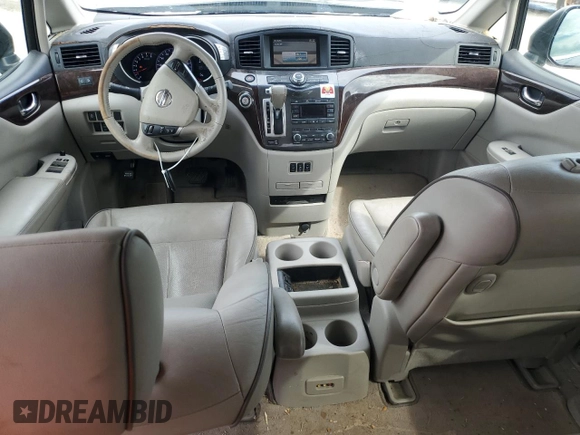 2011 Nissan Quest S with VIN JN8AE2KP9B9009391, listed as a Copart auction lot 71608444 with 87,421 mi miles and Salvage Title. Bid and sale history available at carsss.com. Image 8.