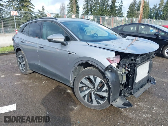 2023 Volkswagen ID.4 Pro with VIN 1V2CMPE87PC016650, listed as a IAAI auction lot 41782751 with 11,058 mi miles and . Bid and sale history available at DreamBid. Image 1.