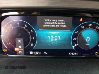 2024 Volkswagen Atlas SE with VIN 1V2LE2CA5RC201644, listed as a Copart auction lot 77458394 with 47,523 mi miles and Salvage title. Bid and sale history available at DreamBid. Image 9.