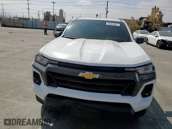 2023 Chevrolet Colorado 2WD LT with VIN 1GCGSCEC8P1226546, listed as a Copart auction lot 58363905 with 25,435 mi miles and Salvage title. Bid and sale history available at DreamBid. Image 13.