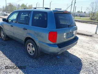 2005 Honda Pilot EX-L z VIN 2HKYF18625H509274, wystawiony jako IAAI lot #42059771 z przebiegiem 250 288 mil mil oraz . Historia ofert i sprzedaży dostępna na DreamBid. Obrazek 3.