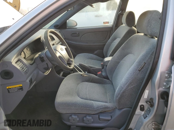 2001 Hyundai Sonata with VIN KMHWF25S71A448175, listed as a Copart auction lot 77603524 with 57,771 mi miles and Non Repairable. Bid and sale history available at carsss.com. Image 7.