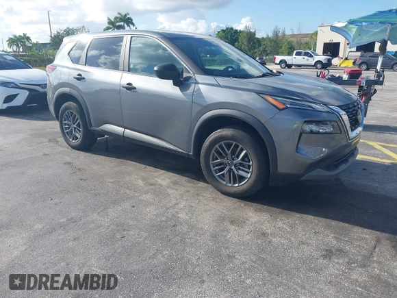 2023 Nissan Rogue S with VIN 5N1BT3AB1PC898128, listed as a IAAI auction lot 42549927 with 26,250 mi miles and . Bid and sale history available at DreamBid. Image 1.