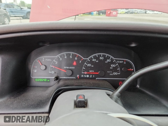 2003 Ford Windstar LX with VIN 2FMZA51493BB03497, listed as a Copart auction lot 59277735 with 102,064 mi miles and Salvage title. Bid and sale history available at DreamBid. Image 9.