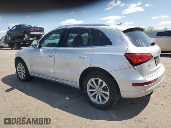 2014 Audi Q5 Premium Plus with VIN WA1LFAFP1EA038824, listed as a Copart auction lot 52529125 with 120,233 mi miles and Clean Title. Bid and sale history available at carsss.com. Image 2.