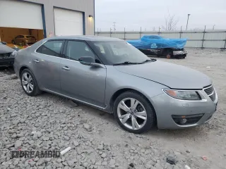 2011 Saab 9-5 Turbo4 with VIN YS3GN4AR0B4005451, listed as a Copart auction lot 41394155 with 160,496 mi miles and Clean Title. Bid and sale history available at carsss.com. Image 4.