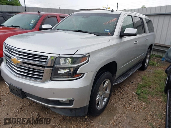 2015 Chevrolet Suburban LTZ with VIN 1GNSCKKC3FR225723, listed as a IAAI auction lot 42577863 with 267,557 mi miles and . Bid and sale history available at DreamBid. Image 17.