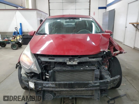 2015 Kia Rio EX with VIN KNADN4A35F6499738, listed as a Copart auction lot 45329805 with 99,029 mi miles and Salvage Title. Bid and sale history available at carsss.com. Image 5.