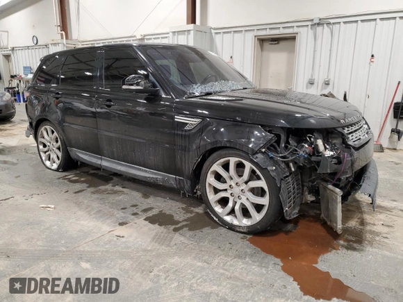 2017 Land Rover Range Rover Sport HSE with VIN SALWR2FK6HA168955, listed as a Copart auction lot 45399925 with 88,565 mi miles and Non Repairable. Bid and sale history available at carsss.com. Image 4.