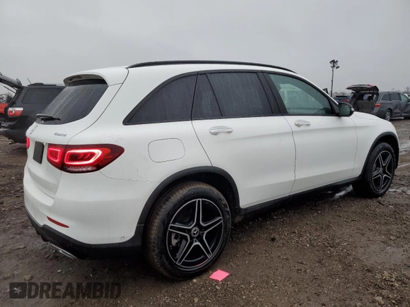 2020 Mercedes-Benz GLC 300 z VIN W1N0G8EBXLF764663, wystawiony jako Copart lot #86875684 z przebiegiem 42 438 mil mil oraz Szkoda całkowita • Salvage title. Historia ofert i sprzedaży dostępna na DreamBid. Obrazek 3.