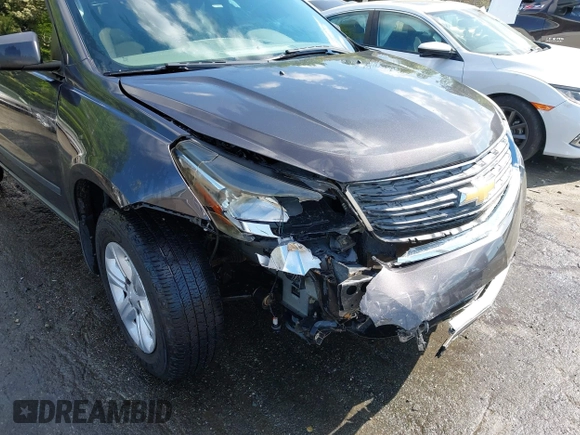 2015 Chevrolet Traverse LS with VIN 1GNKRFED0FJ248403, listed as a IAAI auction lot 42005610 with 161,578 mi miles and . Bid and sale history available at DreamBid. Image 6.