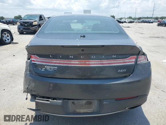 2019 Lincoln MKZ Reserve II with VIN 3LN6L5E93KR617686, listed as a Copart auction lot 59382415 with 53,562 mi miles and Salvage title. Bid and sale history available at DreamBid. Image 6.