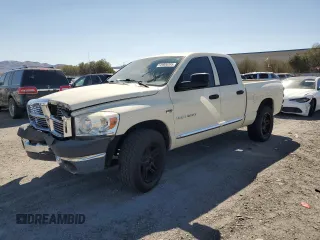 2007 Dodge 1500 SLT with VIN 1D7HA18217J608051, listed as a Copart auction lot 49930785 with Not Provided miles and Salvage Title. Bid and sale history available at DreamBid. Image 1.
