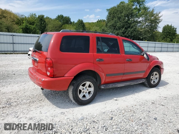 2006 Dodge Durango SLT with VIN 1D4HB48N36F150049, listed as a Copart auction lot 48958654 with 245,589 mi miles and Salvage title. Bid and sale history available at DreamBid. Image 3.