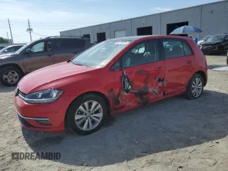 2019 Volkswagen Golf S с VIN 3VWG57AU5KM034698, выставлен на аукционе Copart как лот 58516435 с пробегом 38 561 миль миль и Списание • Salvage title. История ставок и продаж доступна на DreamBid. Изображение 1.