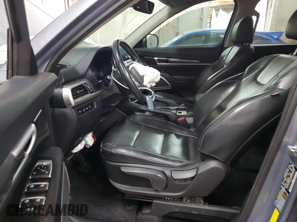2020 Kia Telluride LX with VIN 5XYP2DHC3LG066376, listed as a Copart auction lot 50934875 with 112,714 mi miles and Salvage Title. Bid and sale history available at DreamBid. Image 7.