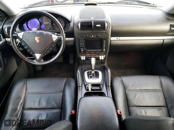 2004 Porsche Cayenne with VIN WP1AA29P44LA23216, listed as a Copart auction lot 46290925 with 140,655 mi miles and Salvage Title. Bid and sale history available at carsss.com. Image 8.