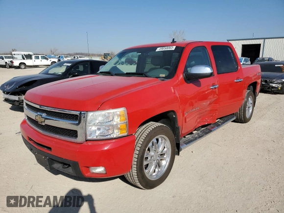 2010 Chevrolet Silverado 1500 with VIN 3GCXKTE24AG233395, listed as a Copart auction lot 49050065 with 150,481 mi miles and Salvage Title. Bid and sale history available at DreamBid. Image 1.