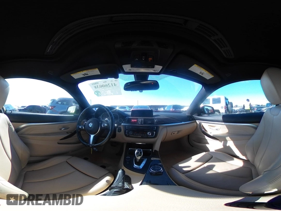 2015 BMW 4 Series 428i with VIN WBA3N3C57FK233391, listed as a IAAI auction lot 41260038 with 86,487 mi miles and . Bid and sale history available at DreamBid. Image 19.