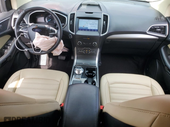 2020 Ford Edge SEL z VIN 2FMPK3J97LBB63122, wystawiony jako Copart lot #58329615 z przebiegiem 39 184 mil mil oraz Szkoda całkowita • Salvage title. Historia ofert i sprzedaży dostępna na DreamBid. Obrazek 8.