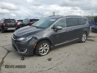 2020 Chrysler Pacifica Limited z VIN 2C4RC1GG3LR187459, wystawiony jako Copart lot #54705195 z przebiegiem 129 345 mil mil oraz Szkody całkowita. Historia ofert i sprzedaży dostępna na DreamBid. Obrazek 1.
