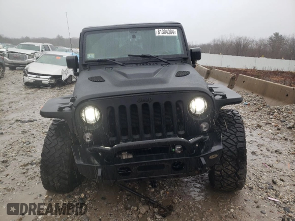 2017 Jeep Wrangler Unlimited Rubicon Recon z VIN 1C4HJWFG8HL581524, wystawiony jako Copart lot #81304384 z przebiegiem 53 287 mil mil oraz Szkoda całkowita • Salvage title. Historia ofert i sprzedaży dostępna na DreamBid. Obrazek 5.