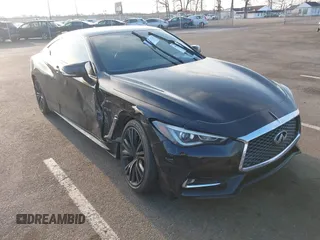 2017 Infiniti Q60 Sport with VIN JN1EV7EL6HM551446, listed as a IAAI auction lot 41488642 with 72,178 mi miles. Bid and sale history available at carsss.com. Image 1.