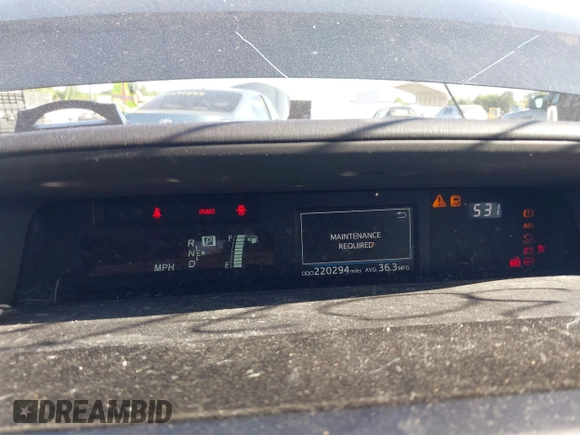 2017 Toyota Prius Two z VIN JTDZN3EU2HJ065380, wystawiony jako IAAI lot #42307177 z przebiegiem 220 294 mil mil oraz . Historia ofert i sprzedaży dostępna na DreamBid. Obrazek 7.