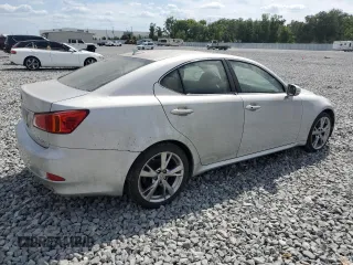 2010 Lexus IS 250 with VIN JTHBF5C27A5107373, listed as a Copart auction lot 54957265 with 123,015 mi miles and Clean Title. Bid and sale history available at carsss.com. Image 3.
