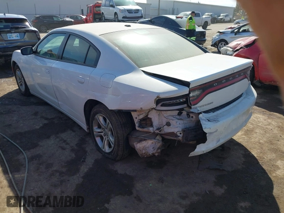 2021 Dodge Charger SXT with VIN 2C3CDXBG5MH605867, listed as a IAAI auction lot 41682336 with 56,660 mi miles and . Bid and sale history available at DreamBid. Image 3.