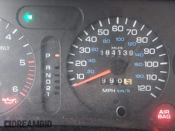 1997 Dodge 1500 with VIN 1B7HF16Y9VJ535351, listed as a IAAI auction lot 42000058 with 184,139 mi miles and . Bid and sale history available at DreamBid. Image 16.